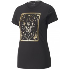 Женская футболка Puma Performance Femme Ss Tee Q4 Puma Black M