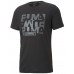 Tricou bărbătesc Puma Performance Graphic Illustrated Ss Tee R Puma Black XS