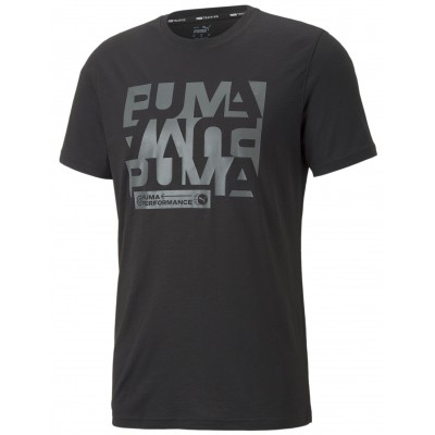 Tricou bărbătesc Puma Performance Graphic Illustrated Ss Tee R Puma Black XXL