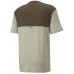 Tricou bărbătesc Puma Power Colorblock Tee Pebble Gray XS