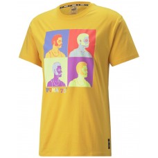 Мужская футболка Puma Rebound Ss Tee 6 Spectra Yellow L