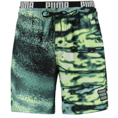 Мужские плавки Puma Swim Men Luminous Mid Shorts 1P Mineral Blue Combo M