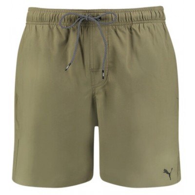 Slip de înot pentru bărbați Puma Swim Men Medium Length Swim Shorts 1P Moss Green M