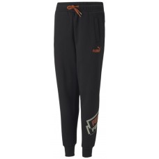 Детские спортивные штаны Puma Alpha Holiday Sweatpants Fl B Puma Black 152