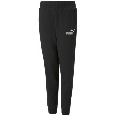 Детские спортивные штаны Puma Ess+ 2 Col Logo Pants Fl Cl B Puma Black/White 128