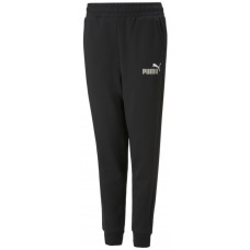 Детские спортивные штаны Puma Ess+ 2 Col Logo Pants Fl Cl B Puma Black/White 164