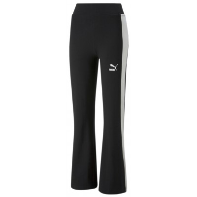 Pantaloni spotivi de dame Puma T7 Flared Pants Puma Black L