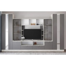 Living ML-Mobila ML-7 Palermo 3 3400 Stejar Craft Alb/Antracit