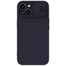 Чехол Nillkin iPhone 14 CamShield Silky Silicone Case Dark Purple