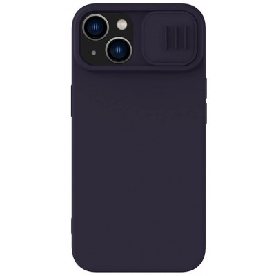 Чехол Nillkin iPhone 14 CamShield Silky Silicone Case Dark Purple