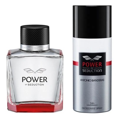 Парфюмерный набор для него Antonio Banderas Power of Seduction EDT 100ml + Deo Spray 150ml.