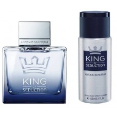 Set de parfumuri pentru el Antonio Banderas King of Seduction EDT 100ml + Deo Spray 150ml