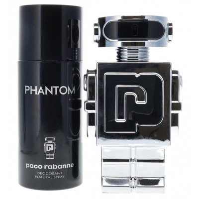 Парфюмерный набор для него Paco Rabanne Phantom EDT 100ml + Deo Spray 150ml