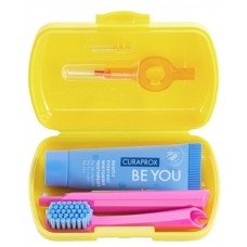 Дорожный набор Curaprox Travel Set Be You Yellow