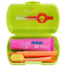 Дорожный набор Curaprox Travel Set Be You Green