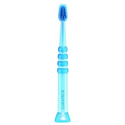 Periuta de dinti pentru copii Curaprox Baby Tootbrush Duo Blue