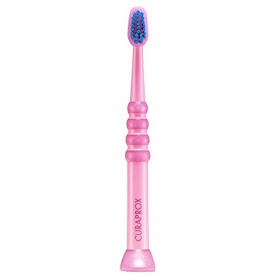 Periuta de dinti pentru copii Curaprox Baby Tootbrush Duo Pink