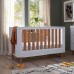 Кроватка Bambini 3in1 Como White & Rosewood
