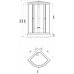 Душевая кабина Triton Стандарт A 90x90 Мозайка