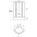 Cabină de duș TritonЛайт В 90х90