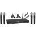 Микрофон MCGREY UHF-4V2I Quad Wireless Microphone Set