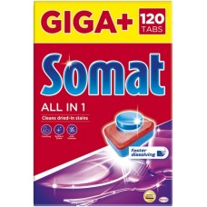 Средство для посудомоечных машин Somat All in One Giga+ 120tabs