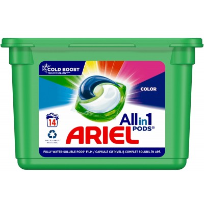 Capsule Ariel Pods Color Gel 14x23.8g