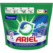 Капсулы для стирки Ariel Pods Mountain Spring Gel 65x25.2g