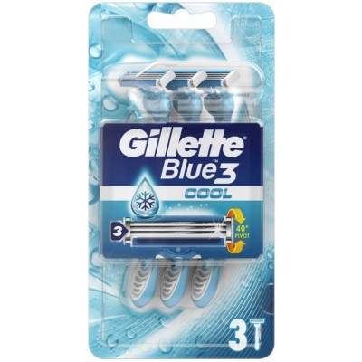 Aparat de ras Gillette Blue3 Cool 3pcs