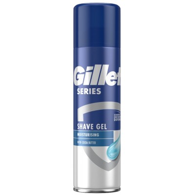 Гель для бритья Gillette Moisturizing Shave Gel 200ml