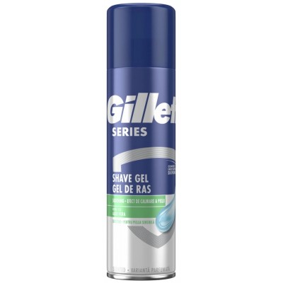 Гель для бритья Gillette Sensitive Shave Gel 200ml