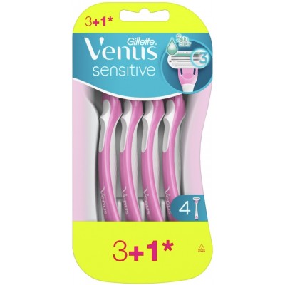 Станок для бритья Gillette Venus Sensitive 4pcs