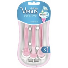 Станок для бритья Gillette Venus Sensitive 3pcs