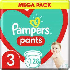 Подгузники Pampers Pants Midi 3/128pcs