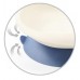 Миска с присоской и ложкой BabyOno Blue (1077/01)
