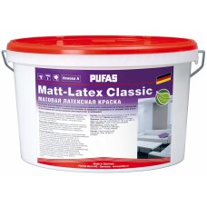 Краска Pufas Matt-Latex Classic 5L 67594