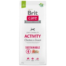 Hrană uscată pentru câini Brit Care Dog Sustainable Activity Chicken & Insect 12kg