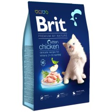 Hrană uscată pentru pisici Brit Premium By Nature Cat Kitten Chicken 1.5kg