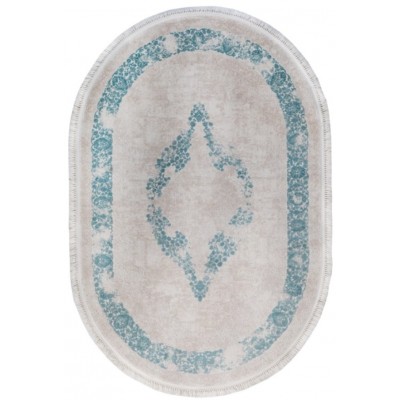 Ковёр Made in Turkey Aysil Blue (1716A_A1332) 1.60x2.30m Oval