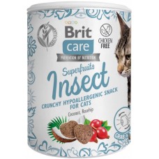 Snackuri pentru pisici Brit Care Snack Superfruits Insect 100g