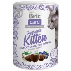 Snackuri pentru pisici Brit Care Snack Superfruits Kitten 100g