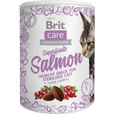 Snackuri pentru pisici Brit Care Snack Superfruits Salmon 100g