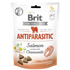 Snackuri pentru câini Brit Care Dog Functional Snack Antiparasitic Salmon 150g