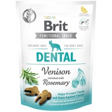 Snackuri pentru câini Brit Care Dog Functional Snack Dental Venison 150g