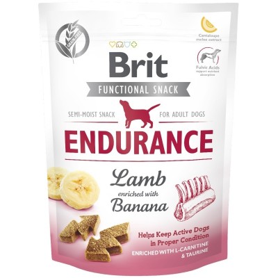 Snackuri pentru câini Brit Care Dog Functional Snack Endurance Lamb 150g