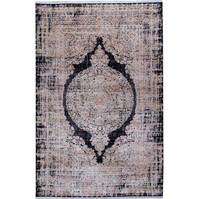 Covor Made in Turkey Zynet Bone/Black (2437D_A4324) 2.00x2.90m