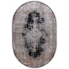 Ковёр Made in Turkey Zynet Yellow/Fume (2798A_A4337) 1.60x2.30m Oval